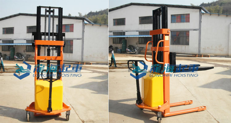 半電動(dòng)液壓堆高車實(shí)物圖 半電動(dòng)液壓堆高車實(shí)物圖